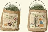 Primitive Stitched Easter Bags
