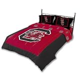 South Carolina Gamecocks Comforter Set- King Bed