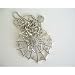 HH089 Spider Web Pendant Hip Hop Necklace w/ Cubic Zircon
