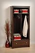 Entryway Mud Room Locker in Espresso (Espresso)