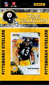 2010 Score Pittsburgh Steelers Team Set of 14 NFL cards with Ben Roethlisberger, Heath Miller & more