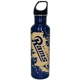 St Louis Rams 26 Oz Stainless Steel Water Bottle