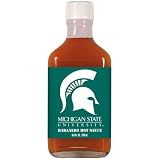 Michigan State Spartans 6.6 oz. Team Logo Habanero Hot Sauce