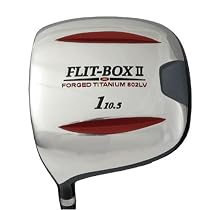 レフティー）FLIT-BOX2 スクエア チタン ドライバー 10.5&deg;カーボンシャフト（SR）10980円 ヘッドカバー付き