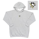Pittsburgh Penguins NHL JV Youth Pullover Hooded Sweatshirt (Gray)