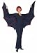 Adult Velvet Bat Wing Cape