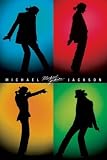 Posters: Michael Jackson Poster - Silhouettes (36 x 24 inches)