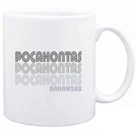 Mug White " Pocahontas State " Usa Cities