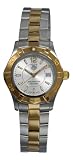 TAG HEUER watch:TAG Heuer Women's WAF1420.BB0825 Aquaracer 27mm 18k Yellow Gold Silver Dial Watch