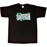 Mens T-Shirt : I LIKE SKINNY GIRLS BUT I'D NEVER TURN DOWN A FATTIE!