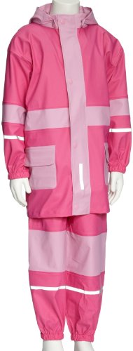 Playshoes Regen-Anzug 408699 Unisex - Kinder Regenmntel, Gr. 98 Pink (rose/ pink 171) Preisvergleich
