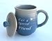 Mug, Coffee Mug,100% Handcrafted Pottery Coffee Mug-Collection Masterpiece by Professional Artist, Laser Engraving "For a Special Friend",High Fired to 2400 Degrees F, Microwave/Dishwasher Safe and Lead Free,The Best Birthday Gift. Satisfaction Guaranteed.