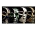 Ladies in Masque Places Photographic Poster Print by Ole Jensen, 10x8