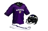 Baltimore Ravens Kids/Youth Football Helmet Uniform Set
