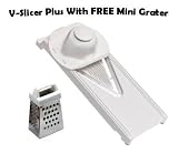 Swissmar Borner V-Slicer Plus (V-1001), With FREE Mini Grater