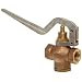 Kingston 305B Series Brass Quick Opening Flow Control Valve, Squeeze Lever, 3/8" NPT Female