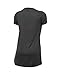 Under Armour Girls' Big Logo T-Shirt, Carbon Heather (090)/Black, Youth Large
