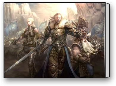 Funnyone Custom Modern Wall Art Decoration for Home The Lord Of The Rings Online Canvas Prints