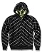 Globe DAMIEN REVERSABLE Hooded Zip Sweatshirt in Black/Green