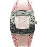 Kahuna KUS-0013L Ladies Pink Leather Strap with Pink Analogue Dial Watch