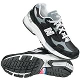  : New Balance Men's M992 Running Shoe,Black/Grey,7 D