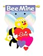 Bee Mine Flag Indoor/outdoor 28" X 44"