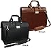 Leather Doctor's Carriage Bag (Black)