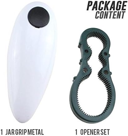 Smart Electric Can Opener™, 8 type Can opener in 1 Machine, One Touch Operation System,  Portable and No Hand Pain Edition, Superb Simple and Safety Design, 698