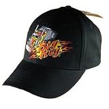 Big Rig TRUCKER BASEBALL CAP HAT * BLACK ADJUSTABLE SIZE
