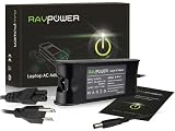 RAVPower AC Adapter and power cord for Dell M2300, M140, M1210, 1000, 1400, 1500, A840, A860,300M,500M,505M,600M,630M,640M,700M,710M,1401,1410, 1420,1501,1520,1521,1525,6000,6400,E1405,E1505,(PA-12 65W 19.5V 3.34A 7.4mm*5.0mm)