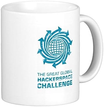 ColorUnique Coffee MugGlobal Hackerspace Gear Classic White Coffee Mug