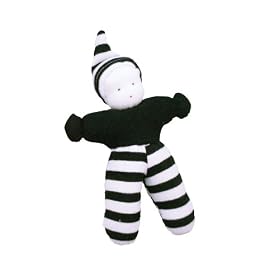 Under The Nile Minimo Doll Black Stripe