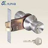 ALPHA インテグラル錠 33S05シリーズ アルファ取替錠Wロック33S05-TRW-32D-100-ALU バックセット100mm