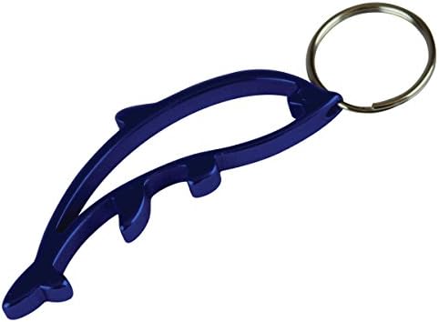 Aluminum Alloy Dolphin Shaped Keychain Bottle Opener by Thor Outdoor