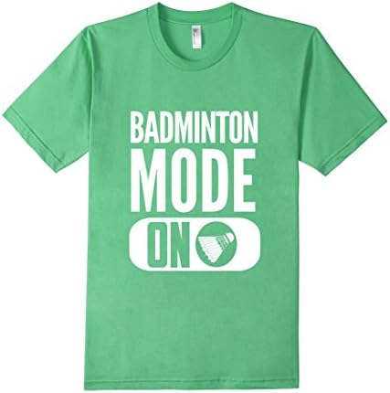 Men's Badminton Mode On T-Shirt 3XL Grass