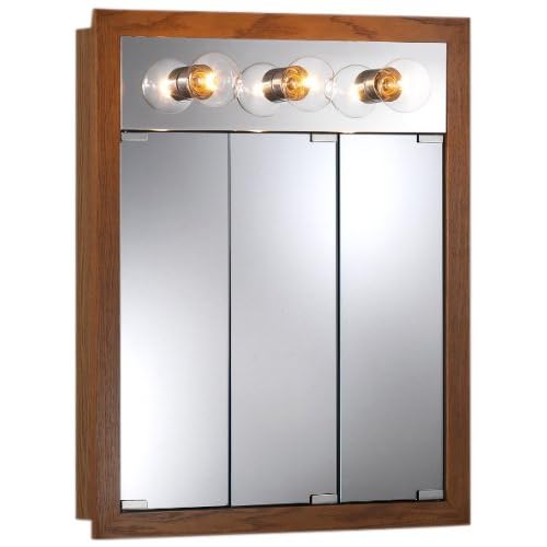 * Jensen 755395 24 by 30 by 43/4Inch Granville Lighted Medicine