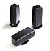 NHT Verve Series Large Satellite Speakers for Front and Center Channels (Black, 3pk)