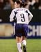 Mia Hamm in Garciaparra Jersey Action 8x10 Photo