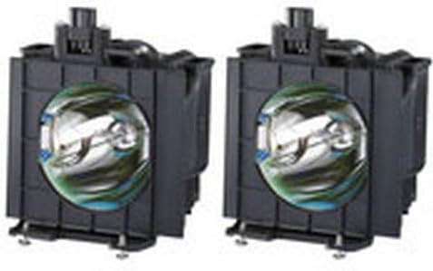 PT-D5500U Panasonic Twin-Pack LCD Projector Lamp replacement. OEM Compatible Twin-Pack Projector Lamps.