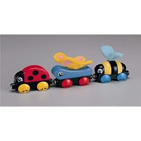 Bug Baby Train Set by The Little Little Toy Company