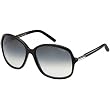 Tommy Hilfiger 1001/S Women's Sports Sunglasses - Black/Gray Shaded