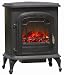 Fire Sense 60353 Black Fire Sense 1350 Watt Electric Fireplace Stove from the Stowe Collection 6035