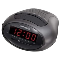 Tamashi KX Z6 Radiowecker (Analog Tuner , FM Tuner) schwarz