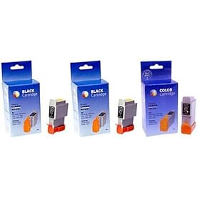 Canon Compatible BCI-21 3 Pack(2 Black 1 Color) Ink Cartridge Value Pack by FG