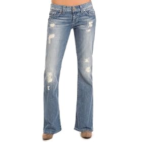 GUESS Daredevil Flare - Anti-Indigo Wash Jeans