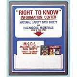 MSDS RIGHT TO KNOW INFORMATION CENTER
