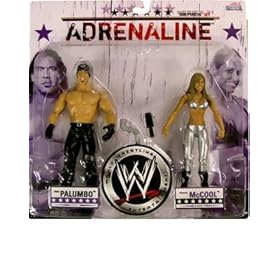  WWE Wrestling Adrenaline Series 31 Action Figure 2-Pack Chuck Palumbo and Michelle McCool
