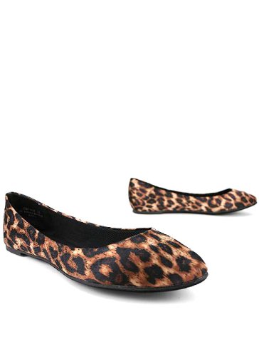 Leopard Print Flat 7 LEO
