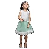 Pettigirlガールズワンピース キッズ袖なしパーティードレス 結婚式 3歳 [並行輸入品]