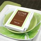 Personalized Love Notes Notebook Favors - Baby Shower Gifts & Wedding Favors (Set of 24)